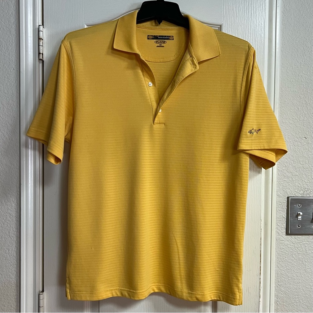 Greg Norman Play Dry men’s Polo Shirt Sz medium